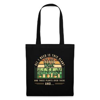 Houseplants All I Need Is This Plant And Gardening - Tote Bag - black - Front