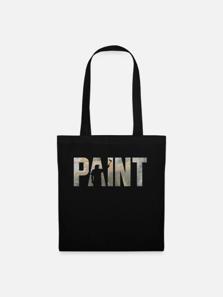 House Painter Decorator Paint - Stoffbeutel - Schwarz