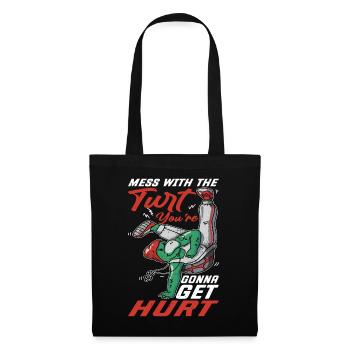 Mess With The Turt, You're going to Get Hurt 5 - Tote Bag - black - Front