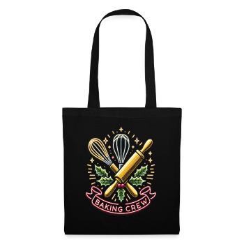 Équipe de pâtisserie - Sac en tissu - noir - Devant