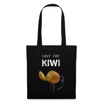 Kiwi Bird National Animal New Zealand Animal Welfare - Tote Bag - black - Front