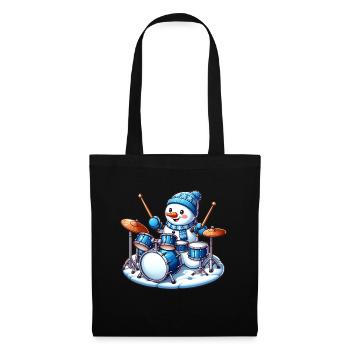Santa Claus Martial Arts Merry Kickmas Martial - Tote Bag - black - Front