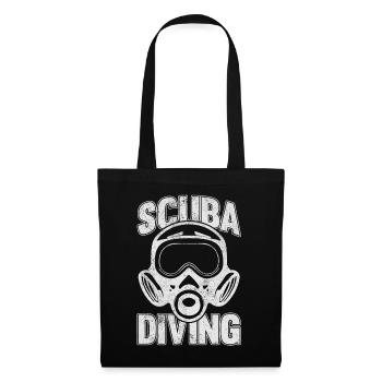 Scuba Diving, Scuba Diving, Holiday Sea Diver - Tote Bag - black - Front