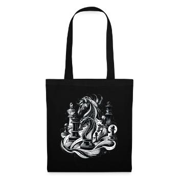 Elegant Chess Strategy Chess - Tote Bag - black - Front