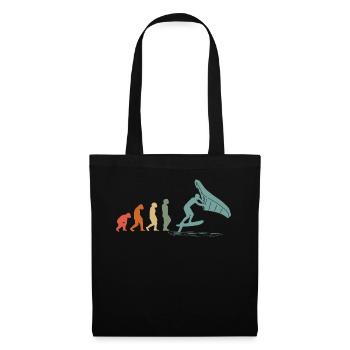 Planche de wingfoil Surfer Wingfoil Vintage - Sac en tissu - noir - Devant