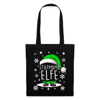 Stiefmama Elf - Stoffbeutel - Schwarz - Vorne