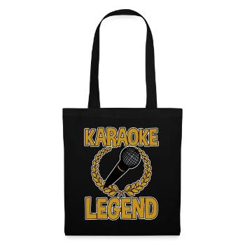 Karaoke Legend 2 - Tote Bag - black - Front