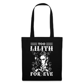 Lilith, Demon, Gothic, Mythology, Folklore, - Tote Bag - black - Front