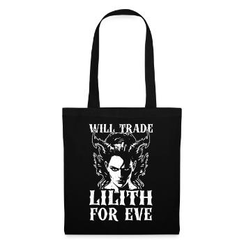 Lilith, Demon, Gothic, Mythology, Folklore, - Tote Bag - black - Front