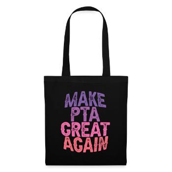 Make PTA Great Again 3 - Stoffbeutel - Schwarz - Vorne