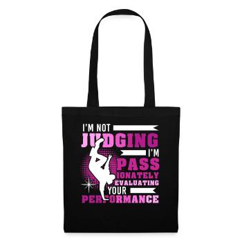 Retro Hip Hop Dancer Dancing Dance Teacher - Stoffbeutel - Schwarz - Vorne