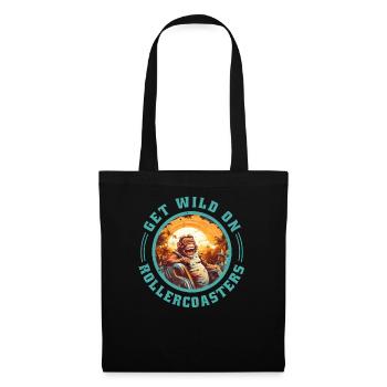 Amusement parks, fairground, funfair - Tote Bag - black - Front