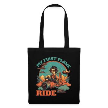 My First Plane Ride 59 - Tote Bag - black - Front