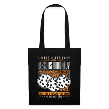 Biscuits And Gravy I Want A Hot Body Gravy Lover - Tote Bag - black - Front