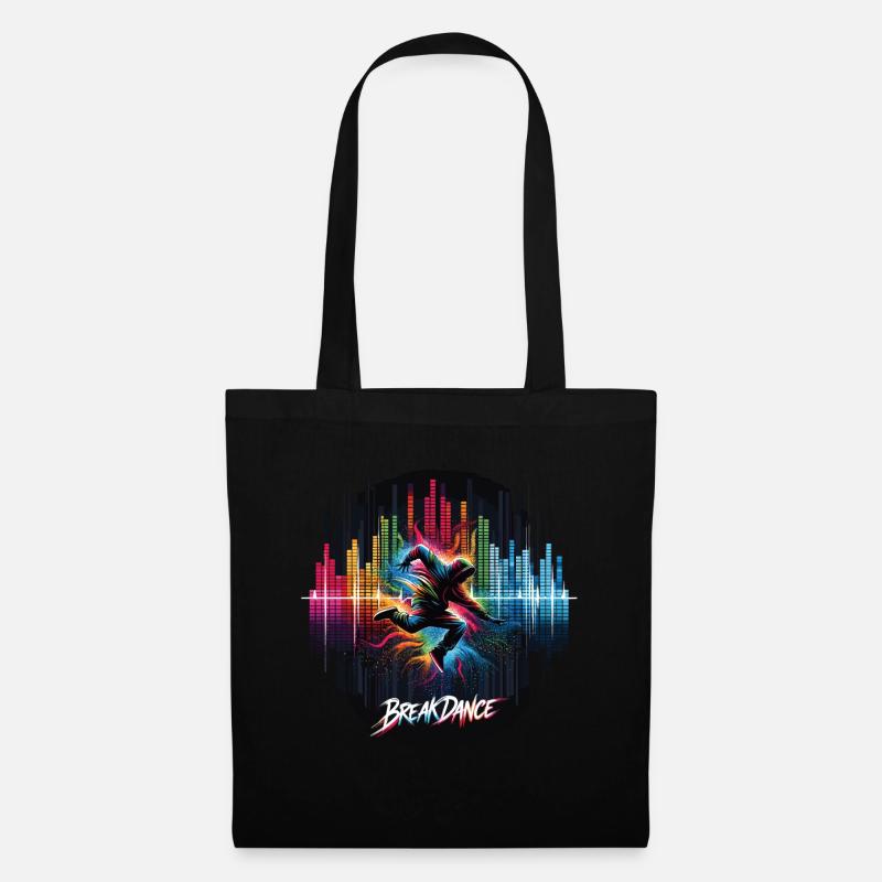Breakdance Breakdancer Breakdance Kinder - Stoffbeutel - Schwarz