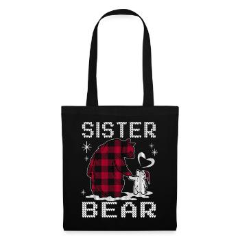 Sister Bear - Stoffbeutel - Schwarz - Vorne