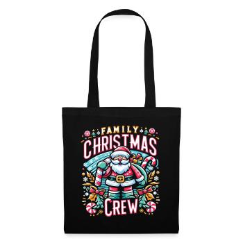Family Christmas Crew - Tote Bag - black - Front