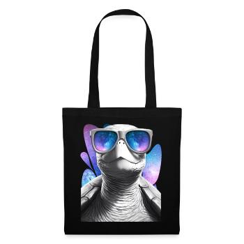 Turtle Space Glasses Vaporwave Galaxy Sunglasses - Stoffbeutel - Schwarz - Vorne