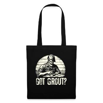 Tiler Flooring Job Tiler - Tote Bag - black - Front