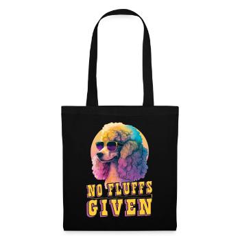 Pas de peluches données - Sac en tissu - noir - Devant