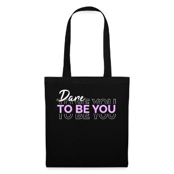Be you! Self-confidence, positive thinking, motivation - Tote Bag - black - Front