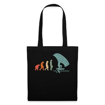 Wingfoil Surfer Wingfoiling Hydrofoil Evolution - Tote Bag - black - Front