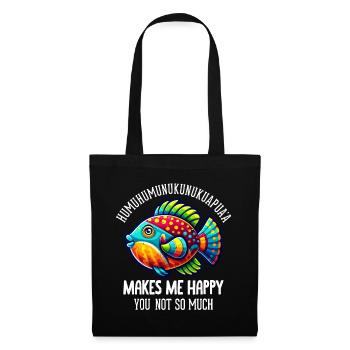 Unique Humuhumunukunukuapua'a - Sac en tissu - noir - Devant