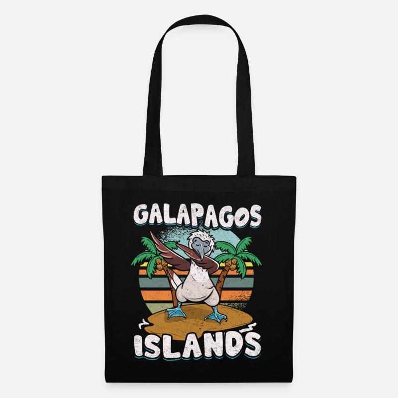Galapagos Islands - Stoffbeutel - Schwarz