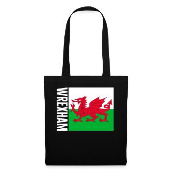 Welsh Flag Shirt, Wrexham Tee, Gift For Proud - Tote Bag - black - Front