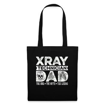 Xray Technician Dad The Idol Radiologist Xray Tech - Tote Bag - black - Front