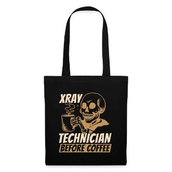 Xray Technician Before Radiographer Coffee Lover - Tote Bag - black - Front