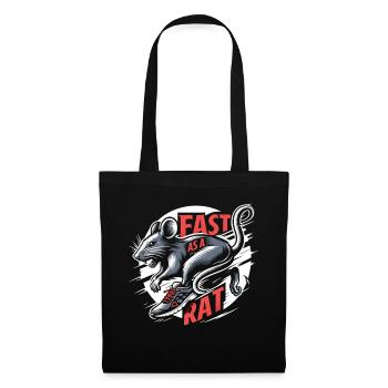 Swift Rat: Running Champion - Tote Bag - black - Front