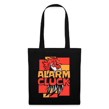 Alarm Cluck Organic Farmer Farmer Agriculture Farmer - Tote Bag - black - Front