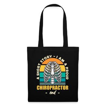 Chiropractor A Short Story I Am Orthopedist Chiro - Tote Bag - black - Front