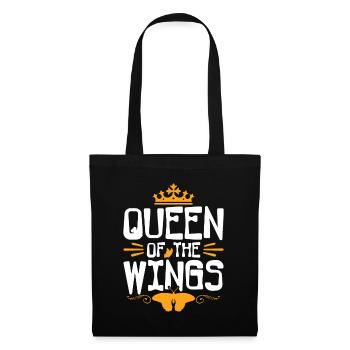 Queen of the Wings - Monarch Butterfly - Tote Bag - black - Front