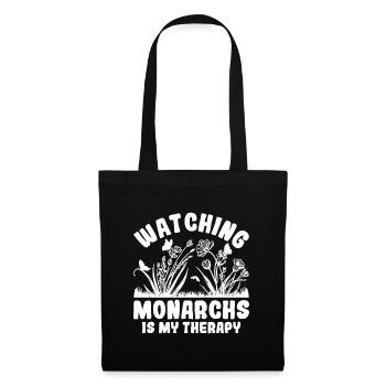 Watching Monarchs - Monarch Butterfly - Tote Bag - black - Front