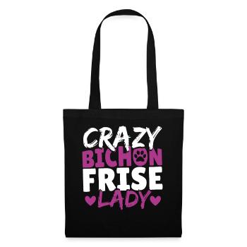Pet Toy Bichon Tenerife Small Dog Bichon - Tote Bag - black - Front