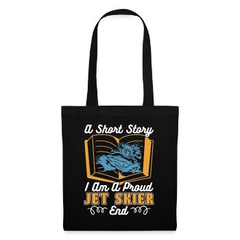 Jet Skier A Short Story I Am A Water Sport Skier - Tote Bag - black - Front