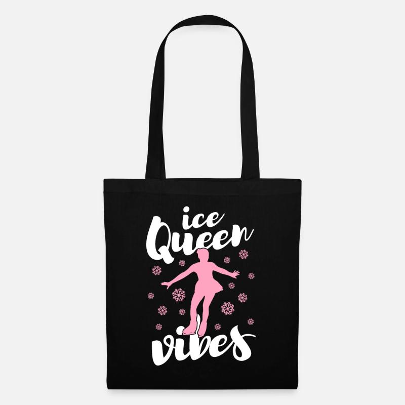 Eiskunstläuferin Eiskunstlauf Club Girl Eislauf - Stoffbeutel - Schwarz