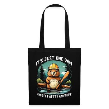 It's Just One Dam Project After Another - Tote Bag - black - Front