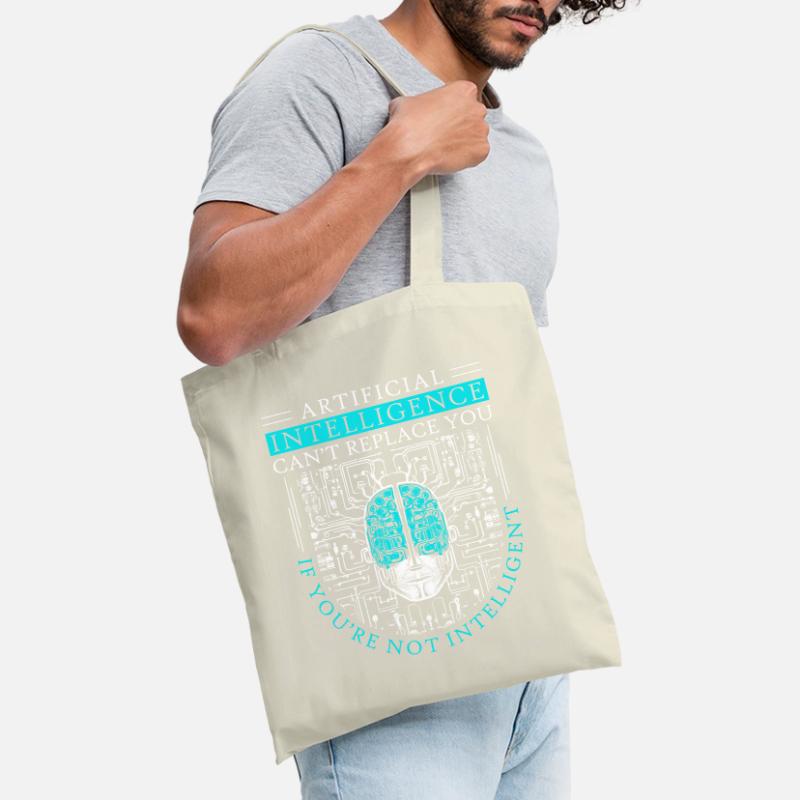 Artificial Intelligence Algorithm Brain Tote Bag