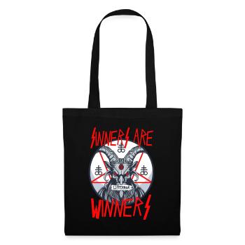 Sinners are Winners - Lifeerror - Tote Bag - black - Front