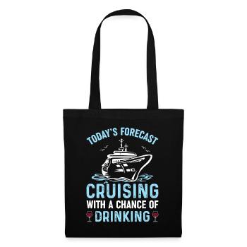 Funny Cruise Lovers Boat Trip Travel Summer Beach - Tote Bag - black - Front