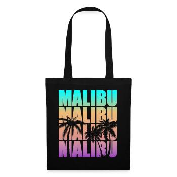 Malibu Summer Vibes Tropical Flair - Tote Bag - black - Front