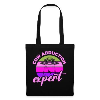 Alien, UFO, UAP, Space, Space Flying Object - Tote Bag - black - Front