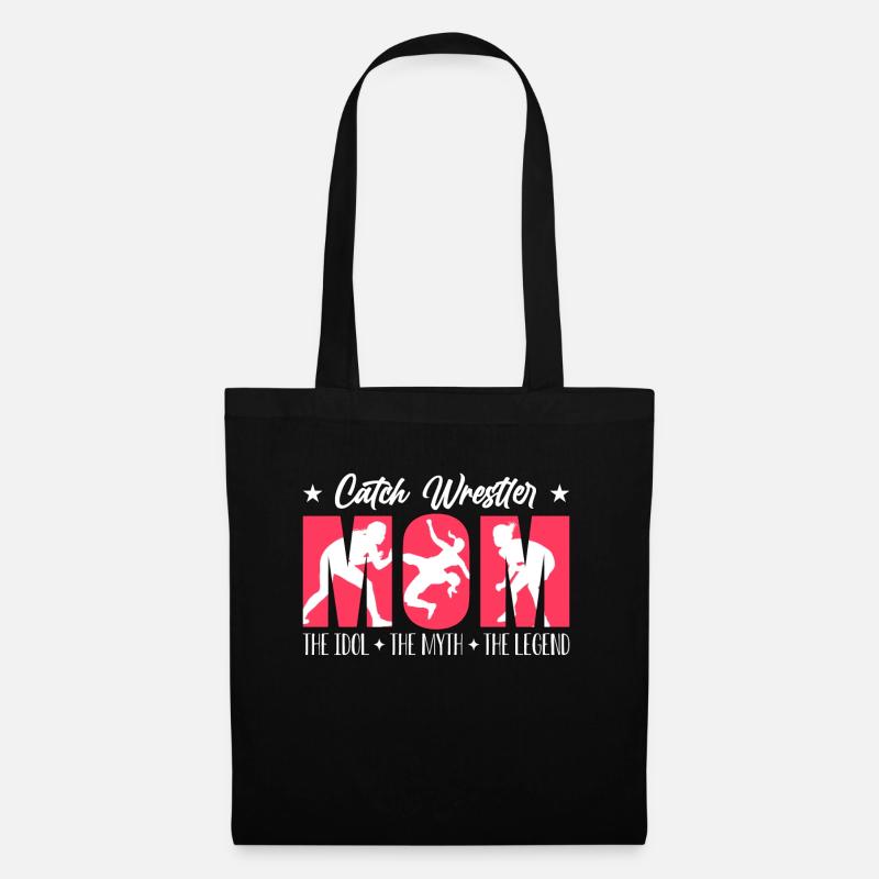 Catch Wrestler Maman L’idole Le lutteur Boxe - Sac en tissu - noir