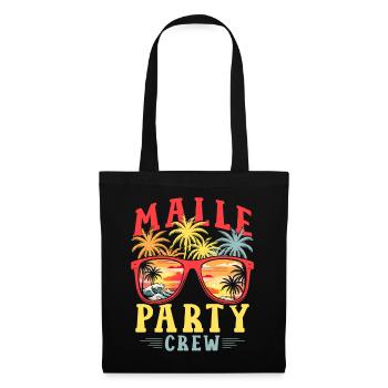 Malle Party Crew - Tote Bag - black - Front
