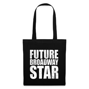 Futur Star de Broadway 3 - Sac en tissu - noir - Devant