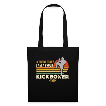 Kickboxer A Short Story I Am A Kickboxing Lover - Tote Bag - black - Front