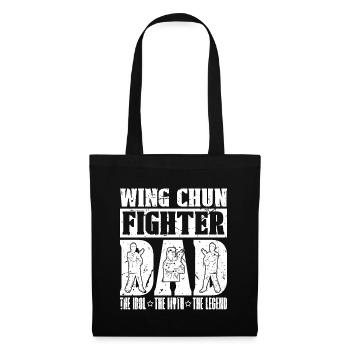 Wing Chun Fighter Dad The Idol The Martial Artist - Tote Bag - black - Front